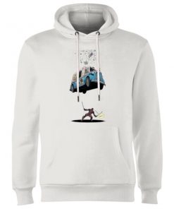 Sweat à Capuche Homme Deadpool Glace Marvel - Blanc - M - Blanc chez Zavvi FR image 5056281135530