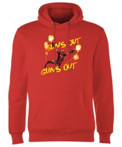 Sweat à Capuche Homme Deadpool Suns Out Guns Out Marvel - Rouge - M - Rouge chez Zavvi FR image 5056281136087