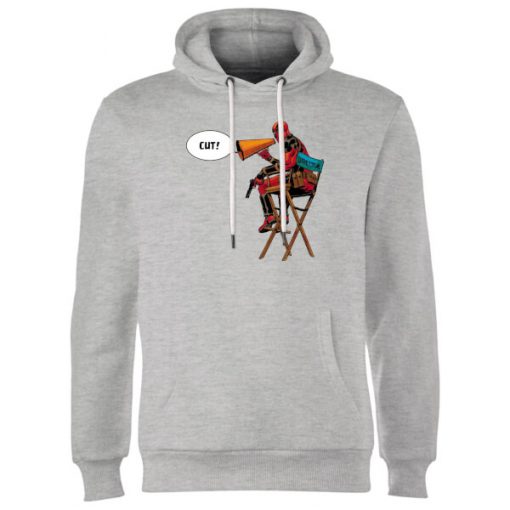 Sweat à Capuche Homme Deadpool Fait son Réalisateur Marvel - Gris - M - Gris chez Zavvi FR image 5056281136230