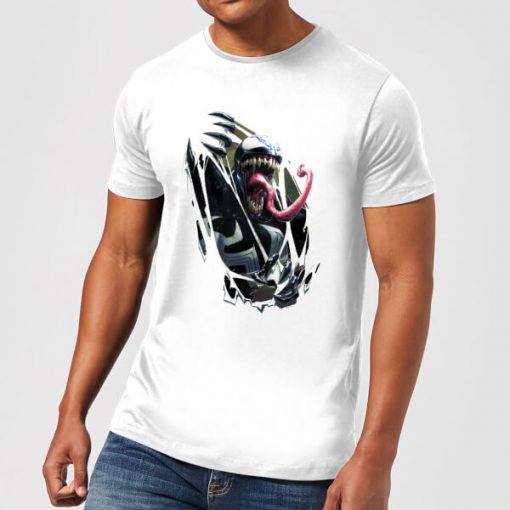 T-Shirt Homme Venom Explose - Blanc - XXL - Blanc chez Zavvi FR image 5059478248600
