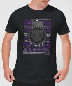 Pull de Noël Homme Marvel Avengers Black Panther - Noir - XL - Noir chez Zavvi FR image 5059478414777