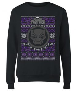 Pull de Noël Femme Marvel Avengers Black Panther - Noir - XL - Noir chez Zavvi FR image 5059478416221