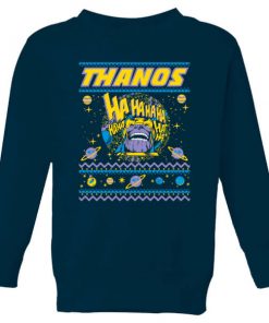 Pull de Noël Homme Thanos - Bleu Marine - 11-12 ans - Navy chez Zavvi FR image 5059478423687