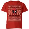 T-Shirt de Noël Homme Marvel Deadpool - Rouge - 5-6 ans - Rouge chez Zavvi FR image 5059478423854