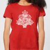 Marvel Shields Snowflakes Women's Christmas T-Shirt - Red - XXL - Rouge chez Zavvi FR image 5059478612500