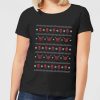 Marvel Deadpool Faces Women's Christmas T-Shirt - Black - XXL - Noir chez Zavvi FR image 5059478619646