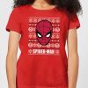 Marvel Spider-Man Women's Christmas T-Shirt - Red - XXL - Rouge chez Zavvi FR image 5059478622738