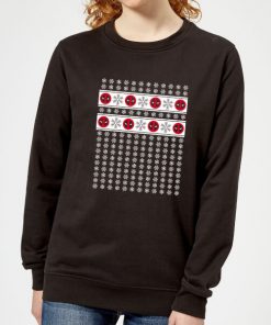 Marvel Deadpool Snowflakes Women's Christmas Sweatshirt - Black - 5XL - Noir chez Zavvi FR image 5059478628105