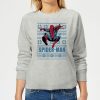 Marvel Spider-Man Women's Christmas Sweatshirt - Grey - XXL - Gris chez Zavvi FR image 5059478633925