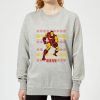 Marvel Iron Man Women's Christmas Sweatshirt - Grey - XXL - Gris chez Zavvi FR image 5059478636445