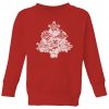 Marvel Shields Snowflakes Kids' Christmas Sweatshirt - Red - 11-12 ans - Rouge chez Zavvi FR image 5059478649391