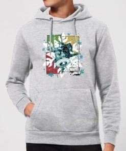 Marvel Black Widow Captain America Christmas Hoodie - Grey - M - Gris chez Zavvi FR image 5059478658768