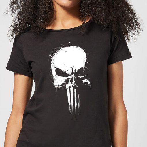 Marvel Punisher Women's T-Shirt - Black - XXL - Noir chez Zavvi FR image 5059478743679