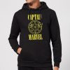 Captain Marvel Grunge Logo Hoodie - Black - M - Noir chez Zavvi FR image 5059478743815