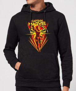 Captain Marvel Freefall Hoodie - Black - M - Noir chez Zavvi FR image 5059478743914