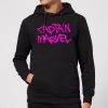 Captain Marvel Spray Text Hoodie - Black - M - Noir chez Zavvi FR image 5059478744362