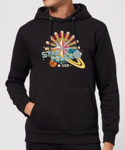 Captain Marvel Star Power Hoodie - Black - M - Noir chez Zavvi FR image 5059478744911