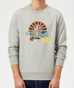 Captain Marvel Star Power Sweatshirt - Grey - XXL - Gris chez Zavvi FR image 5059478745840