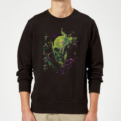 Captain Marvel Talos Sweatshirt - Black - XXL - Noir chez Zavvi FR image 5059478746083