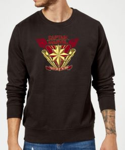 Captain Marvel Protector Of The Skies Sweatshirt - Black - XXL - Noir chez Zavvi FR image 5059478746564