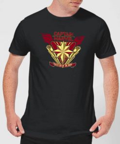 Captain Marvel Protector Of The Skies Men's T-Shirt - Black - XXL - Noir chez Zavvi FR image 5059478748087