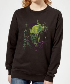 Captain Marvel Talos Women's Sweatshirt - Black - 5XL - Noir chez Zavvi FR image 5059478749084