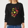 Captain Marvel Tartan Patch Women's Sweatshirt - Black - 5XL - Noir chez Zavvi FR image 5059478750707
