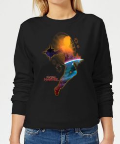 Captain Marvel Nebula Flight Women's Sweatshirt - Black - 5XL - Noir chez Zavvi FR image 5059478750882