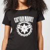 Captain Marvel Logo Women's T-Shirt - Black - XXL - Noir chez Zavvi FR image 5059478751483