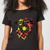 Captain Marvel Tartan Patch Women's T-Shirt - Black - XXL - Noir chez Zavvi FR image 5059478751759