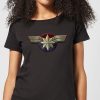 Captain Marvel Chest Emblem Women's T-Shirt - Black - XXL - Noir chez Zavvi FR image 5059478753289
