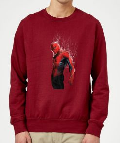 Marvel Spider-man Web Wrap Sweatshirt - Burgundy - XXL - Bourgogne chez Zavvi FR image 5059478952071
