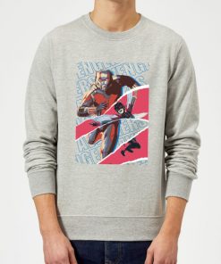 Marvel Avengers AntMan And Wasp Collage Sweatshirt - Grey - XXL - Gris chez Zavvi FR image 5059478953245