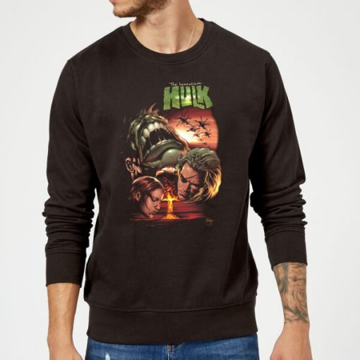 Marvel Incredible Hulk Dead Like Me Sweatshirt - Black - XXL - Noir chez Zavvi FR image 5059478954044