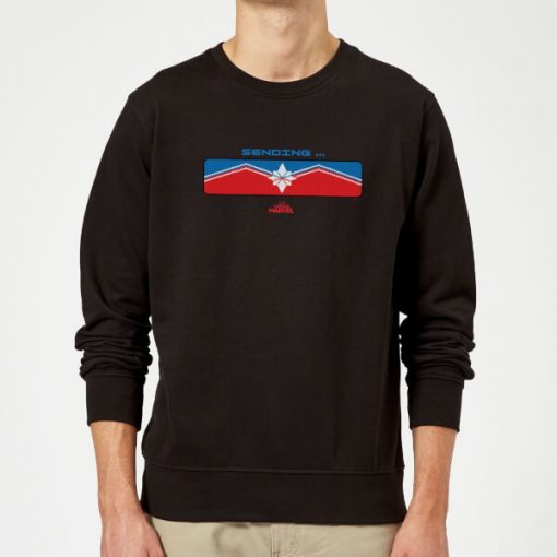 Captain Marvel Sending Sweatshirt - Black - XXL - Noir chez Zavvi FR image 5059478954280