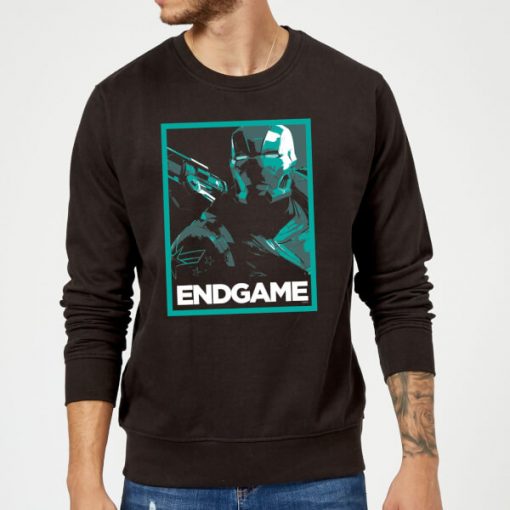 Avengers Endgame War Machine Poster Sweatshirt - Black - XXL - Noir chez Zavvi FR image 5059478954440