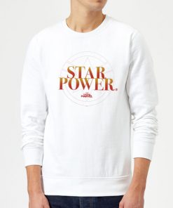 Captain Marvel Star Power Sweatshirt - White - XXL - Blanc chez Zavvi FR image 5059478954525