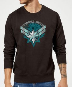 Captain Marvel Starforce Warrior Sweatshirt - Black - XXL - Noir chez Zavvi FR image 5059478955089