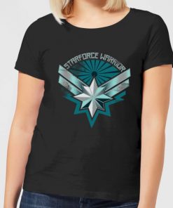 Captain Marvel Starforce Warrior Women's T-Shirt - Black - XXL - Noir chez Zavvi FR image 5059478959469