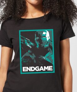 Avengers Endgame War Machine Poster Women's T-Shirt - Black - XXL - Noir chez Zavvi FR image 5059478959735