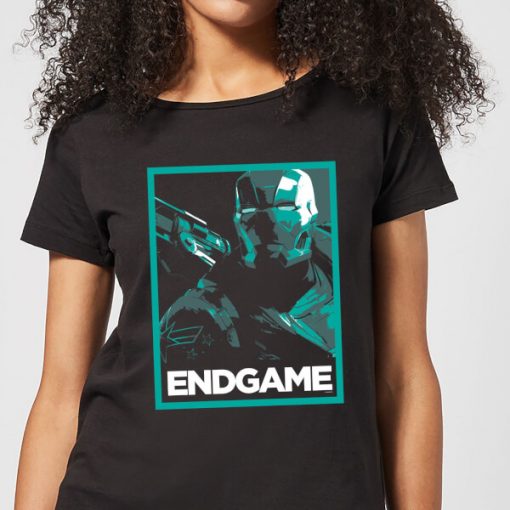 Avengers Endgame War Machine Poster Women's T-Shirt - Black - XXL - Noir chez Zavvi FR image 5059478959735