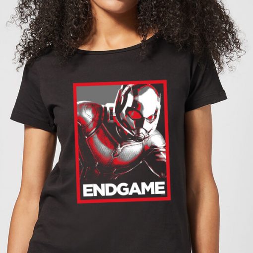 Avengers Endgame Ant-Man Poster Women's T-Shirt - Black - XXL - Noir chez Zavvi FR image 5059478960458