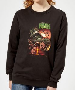 Marvel Incredible Hulk Dead Like Me Women's Sweatshirt - Black - 5XL - Noir chez Zavvi FR image 5059478962735