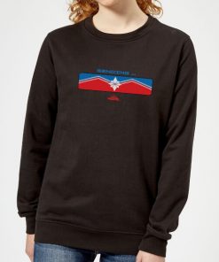 Captain Marvel Sending Women's Sweatshirt - Black - XXL - Noir chez Zavvi FR image 5059478962797