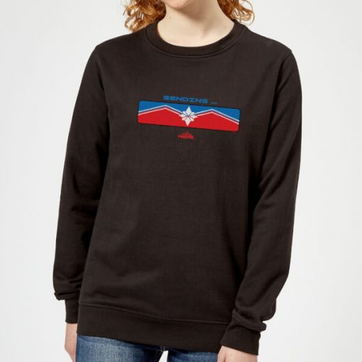 Captain Marvel Sending Women's Sweatshirt - Black - XXL - Noir chez Zavvi FR image 5059478962797