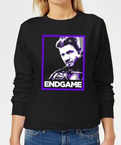 Avengers Endgame Hawkeye Poster Women's Sweatshirt - Black - 5XL - Noir chez Zavvi FR image 5059478966306