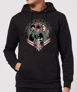 Captain Marvel Take A Risk Hoodie - Black - M - Noir chez Zavvi FR image 5059478968270