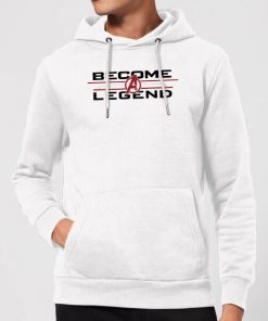 Sweat à capuche Avengers Endgame Become A Legend Homme - Blanc - M - Blanc chez Zavvi FR image 5059478968478