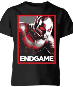 Avengers Endgame Ant-Man Poster Kids' T-Shirt - Black - 11-12 ans - Noir chez Zavvi FR image 5059478969253