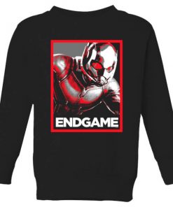 Avengers Endgame Ant-Man Poster Kids' Sweatshirt - Black - 11-12 ans - Noir chez Zavvi FR image 5059478972154